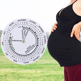 2 Pcs Pregnancy Wheel, Pregnant Due Date Calculator