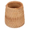 DOITOOL 1pc Hand Woven Storage Basket Desktop Sundries Organizer Compact