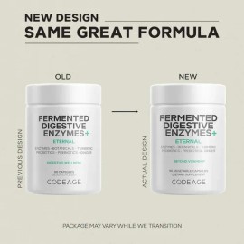 Suplemento Codeage Digestive Enzymes 90 Cápsulas Para 3 Mese