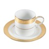 CANION WITS VICTORIAN GOLD Coffee Cup & Saucer, Western Tableware