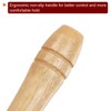 sourcing map 10pcs Wooden File Handle 3.54 Inch Round Hole
