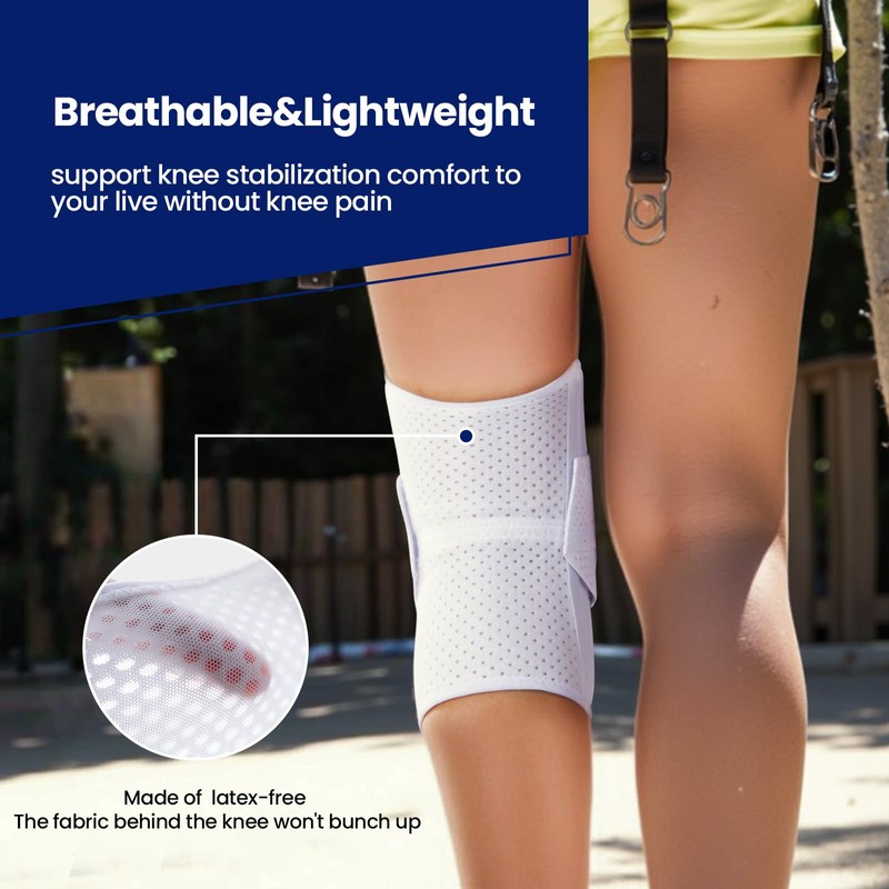 Knee Brace for Meniscus Tear, Knee Pain, Adjustable Breathable Knee