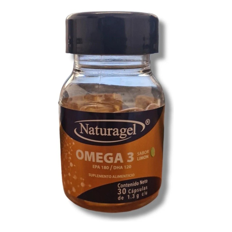 Omega 3 Epa 180/ Dha 120 C/30 Cápsulas Blandas Naturagel