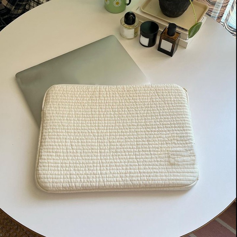 Laptop Sleeve Zipper Closure Shockproof Soft Portable Laptop Cover Case