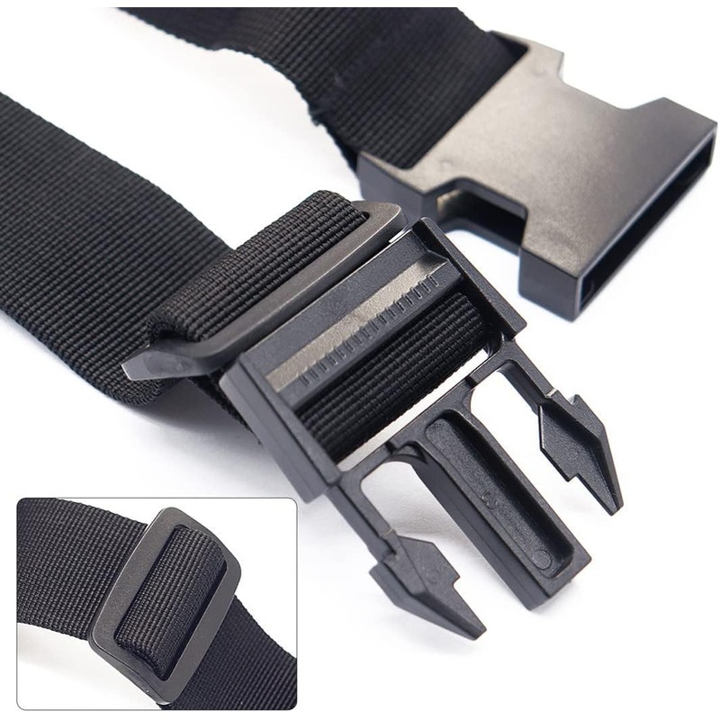 2 Pack Add a Bag Luggage Strap,Ling-Luo Adjustable Suitcase Belt