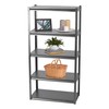 Ladder Shelf Rack 5-Tier Metal Bookcase Storage Rack Shelves 40