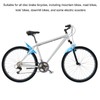sourcing map Mountain Bike Mud Guard Front/Rear Mud Guards with