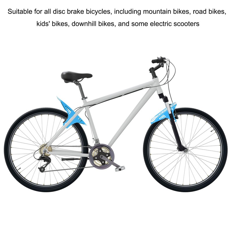 sourcing map Mountain Bike Mud Guard Front/Rear Mud Guards with