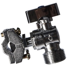 BT SELECTION Chrome-Plated Self-Cutting Tap with 1/4 Inch Spherical Shaper, 16-10 mm Copper, Diameter: 20x27 (3/4 Inch)