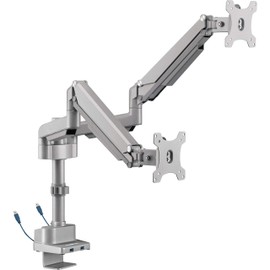 Lorell - LLR99803 - Mounting Arm for Monitor - Gray