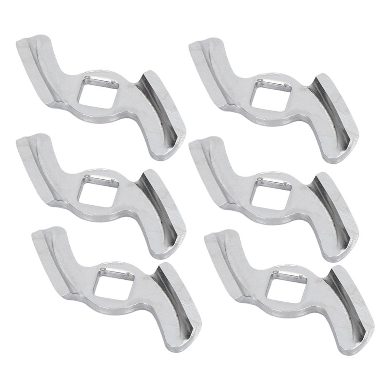 6PCS Meat Grinder Blade Stainless Steel Food Grinding Cutter Metal