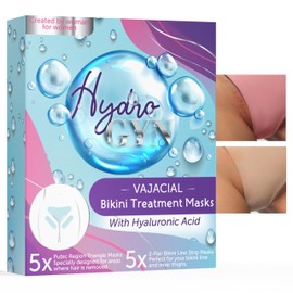 Ingrown Hair Treatment | Razor Bumps Treatment For Women | Bikini Area Vajacial Mask | Soothes bikini area with Salicylic Acid, Aloe & Hyaluronic Acid | helps calm razor burn & ingrown hairs