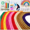 109 Yards 3mm Macrame Cotton Cord 4 Strand Twisted Twine