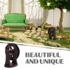 STOBAZA Miniature Water Wheel Fountain for Indoor Outdoor Use Tabletop