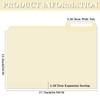 gisgfim 15 Pcs 11x17 Manila File Folders, 1/3 Cut Top