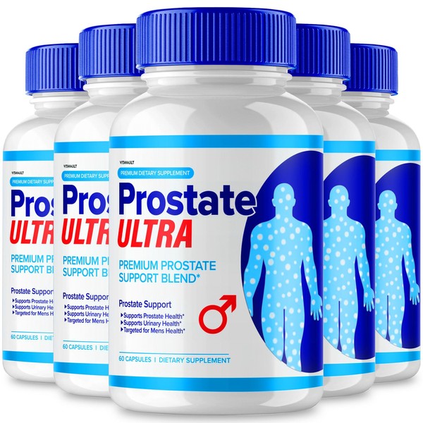Vitavault (5 Pack) Prostate Ultra: Comprehensive Prostate Support Dietary Supplement