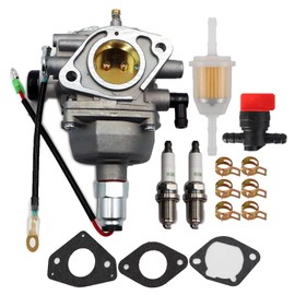 LIZAPUS Carburetor Carb Kit Compatible with John Deere L120 L130 Lawn Mower Tractor with Kohler CV23S V Twin 23Hp Engine