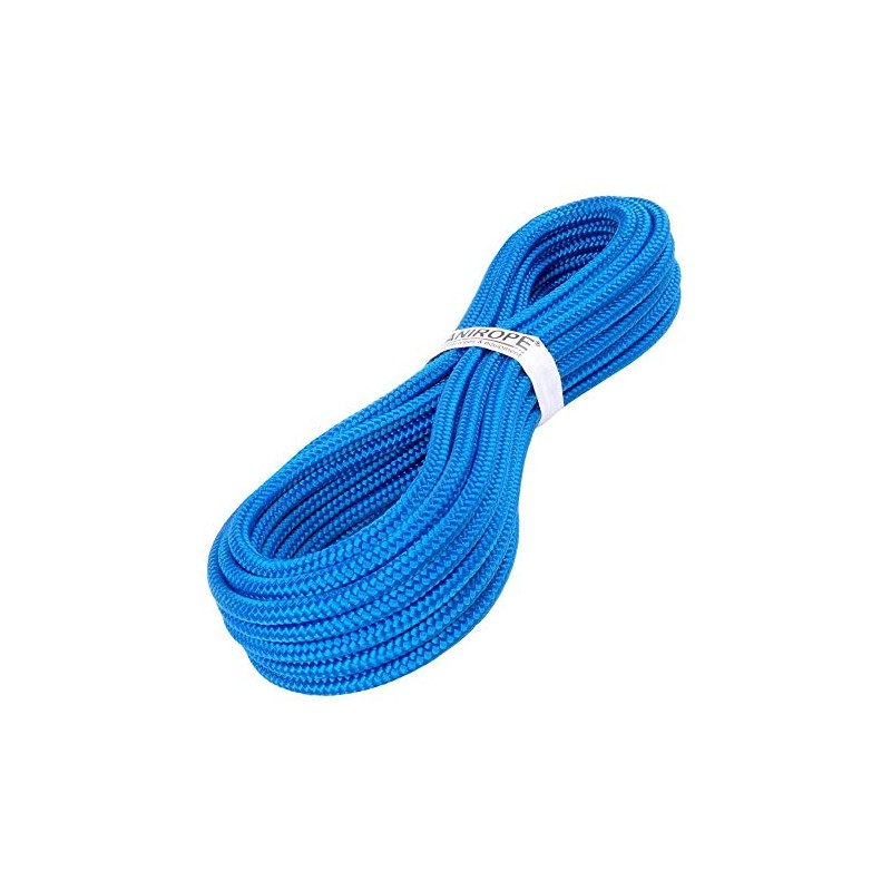 Kanirope® PP Seil Polypropylenseil MULTIBRAID 6mm 20m Farbe Blau (0912)