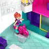 Polly Pocket 2-in-1 Playset, Travel Toy with 2 Micro Dolls