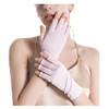 SCOLORKI Silk Gloves, 100% Silk, Women's, UV Protection, Smartphone Compatible,