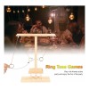 / Hooks, Juego De Mesa, Anillo De Madera, Gancho For