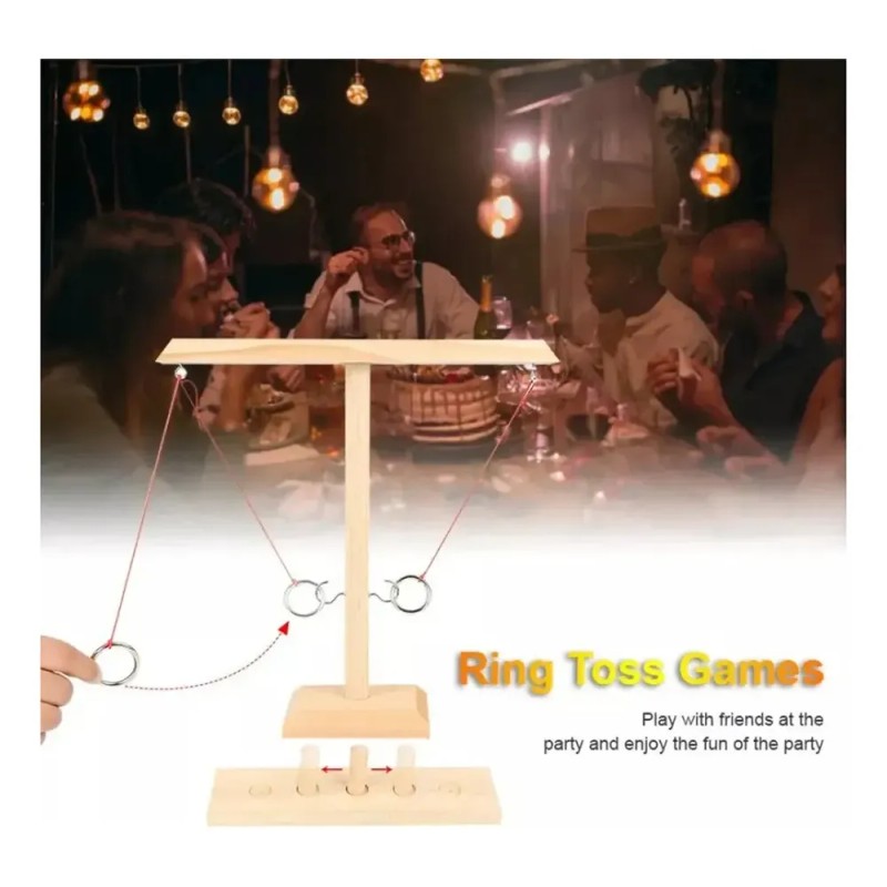 / Hooks, Juego De Mesa, Anillo De Madera, Gancho For