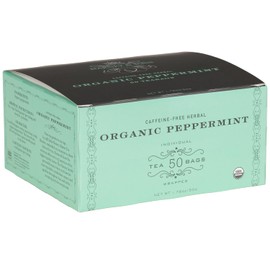 Harney & Sons Organic Peppermint Tea 1.76oz/50g (50 Tea Bags)