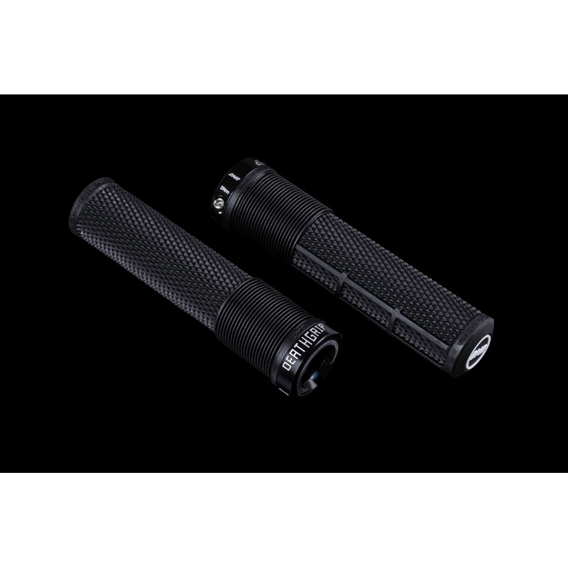 DMR Deathgrip 2 Flangeless Handlebar Grips (Black, Thin)