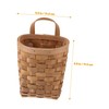 MAGICLULU Hanging Storage Basket Woven Wall Mount Basket for Kitchen