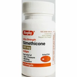 Rugby SIMETHICONE 180 MG SGC 60