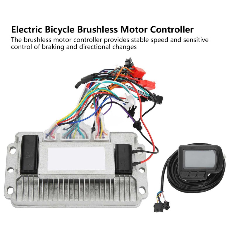 36V 48V 1000W Brushless Motor Controller EN06 LCD Display Set