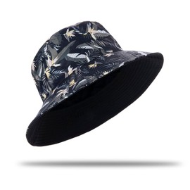 YAMEE Fishing Hat Unisex Reversible Oversized Sun Hat Men's Large Head Wide Brim Fishing Hat Men Cotton Fishing Hat Sun Protection Fishing Hat Men for Outdoor Activities Fishing Camping, Black/Black