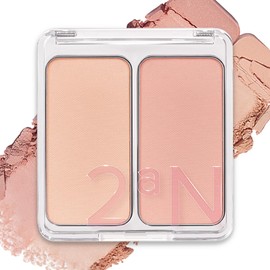2aN DUAL CHEEK 08 NUDE HAZE