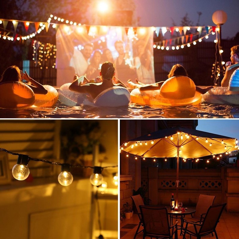 Solar Fairy Lights Outdoor 10 LED Outdoor Solar Bulbs Fairy