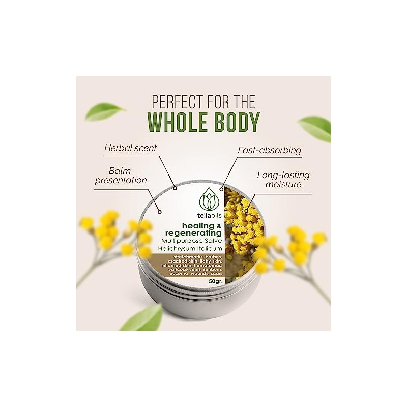 Helichrysum Italicum Salve, 1.7oz/50ml