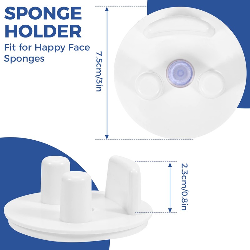 Scrub Sponge Holder for Kitchen Sink - Suction Cup Sponges