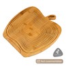 bremermann Foldable Fruit Basket Apple Design Bamboo Approx. 26.7 x