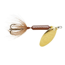 Yakima Bait Wordens Original Rooster Tail Spinner Lure, Brown, 1/8-Ounce