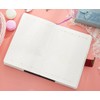 NectaRoy Lockable Diary, PU Leather Password Notebook Agenda(Butterfly decor), B6