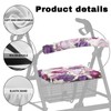 SUITOSELFY Rollator Walker Accessories for Seniors - Purple Rose Covers