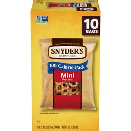 Snyder's of Hanover Mini Pretzels, 10 Count 0.92 Oz