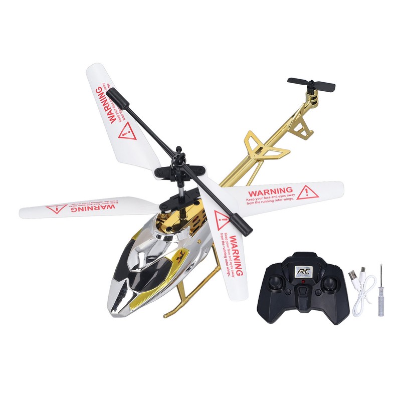 Remote Control Aircraft Toy 3.5 Channel Drop Resistance Alloy USB