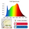 [2024 Newest] Grow Light, 5000K Full Spectrum White Red Blue