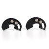 KAFENDA Industrial Cabinet Door Hardware - 2 PCS Hidden Hinge,