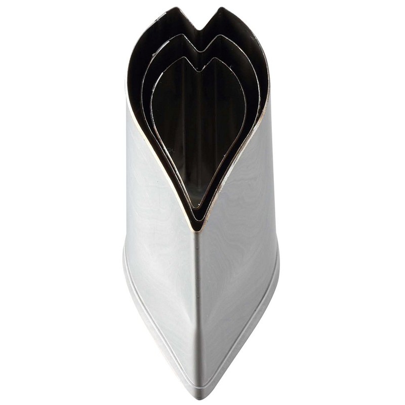 Kanda 076006 18-8 Stainless Steel Vegetable Cutting Die, Set of