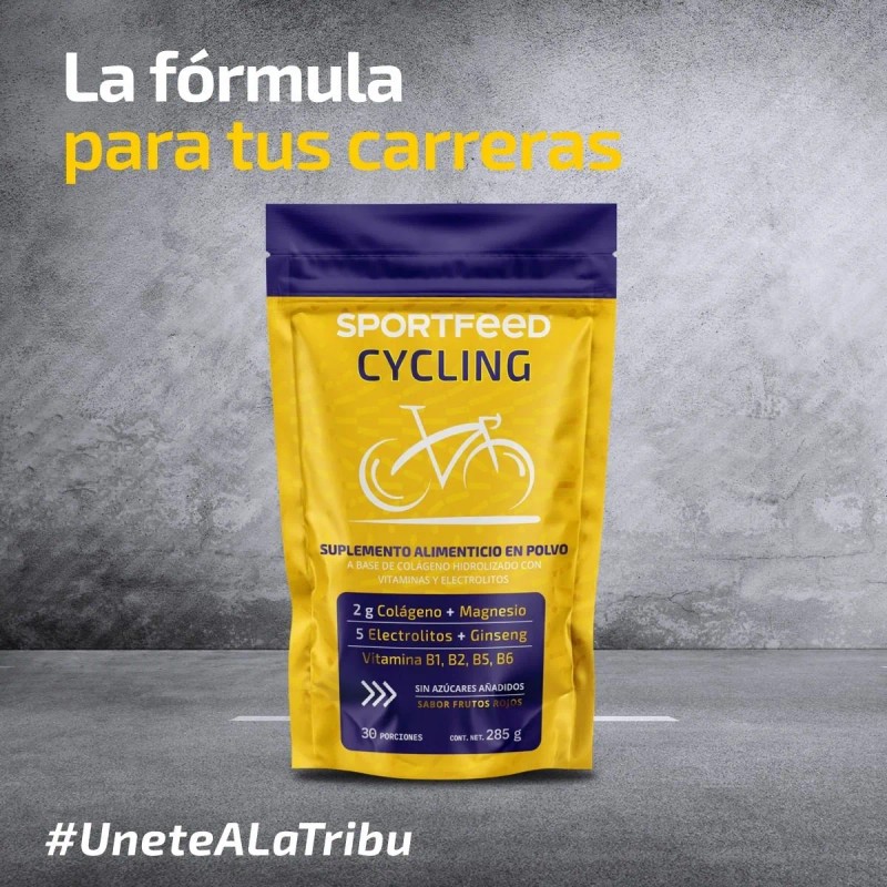 Colágeno Hidrolizado Sportfeed Cycling Electrolitos 285gr