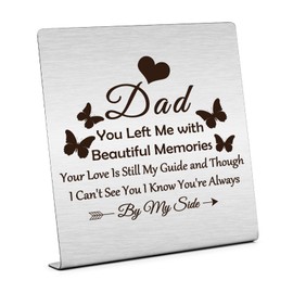 Memorial Gifts for Loss of Father desk decor Condolences Gift Sympathy Gift for Loss of Dad Desk Remembrance Decorations Bereavement Gift for Loss Grief Gifts for Women Loss of Father