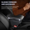 Car Armrest Box Fit for Nissan Versa 2012-2019, Double-Layer Armrest