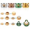 Lixada Copper Alloy Portable Mini Ultra-light Spirit Burner Alcohol Stove