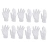 CIYODO 10 Pairs Thickened White Cotton Gloves Xl Protective Gloves